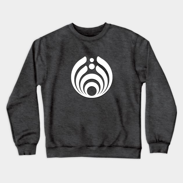 Ancient Greek Strength Symbol Crewneck Sweatshirt by Whites Designs